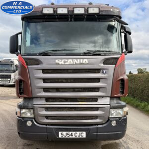 2004 Scania R Series R420 6x2/4 Twin Wheel Rear Lift Flatbed Sleeper Cab Euro 3 Manual Gearbox 654000 kms