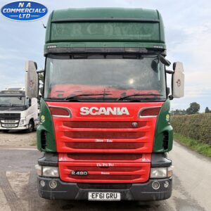 2012 Scania R Series R480 6x2 Mid Lift Topline Sleeper Cab Euro 5 2 Pedal Auto Opti-Cruise Gearbox 678000 kms