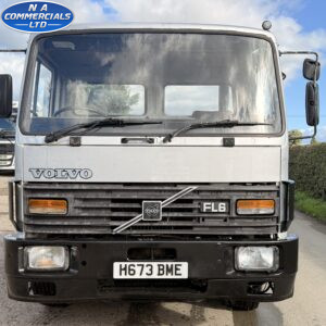 1990 Volvo FL6 220 4x2 Flatbed On Springs Day Cab 18000 kgs Manual Fuel Pump Manual Gearbox 235000 kms